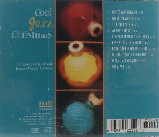 Cool Jazz Christmas (CD, Jazz, 1997) | eBay