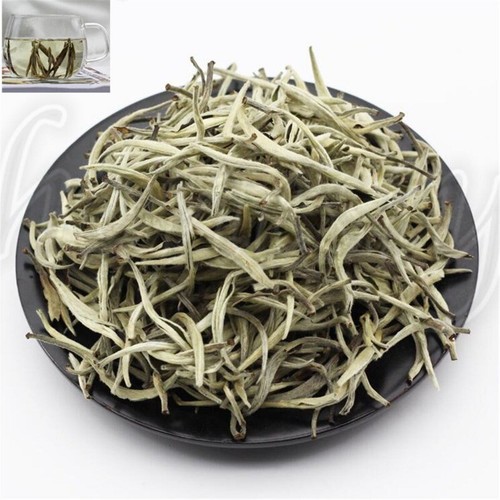 Premium Organic Chinese Bai Hao Yin Zhen Silver Needle White Loose Leaf Tea - Picture 2 of 13