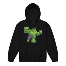 Agents of S.M.A.S.H. Hulk Hooded Sweatshirt Youth Heavy Blend Hulk Hoodie MCU