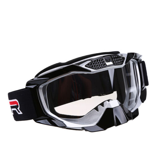 Lunettes moto verres transparents anti-sable lunettes coupe-vent motocross lunettes de VTT - Photo 1 sur 11