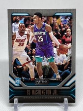 PJ Washington Jr. 2019-20 Panini Chronicles Playbook Rookie RC #167 Hornets