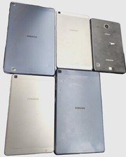 Samsung Tablets Sm-T510 Sm-T290 LOT OF 5 FOR PARTS