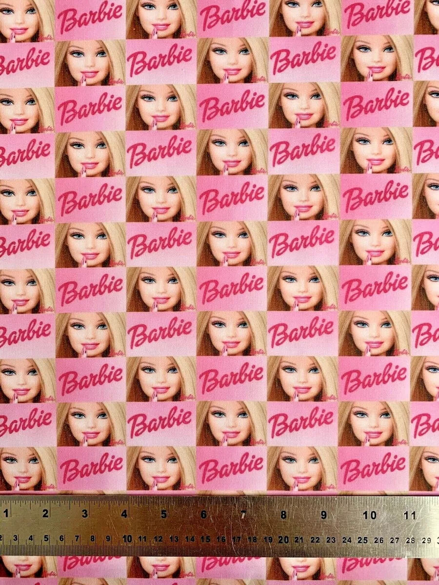 vintage barbie logo wallpaper