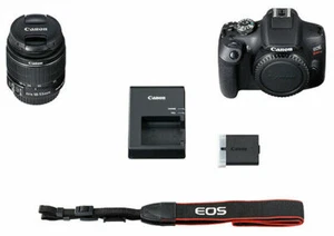 Canon EOS Rebel T7 24.1 MP Digital SLR Camera - Black (Kit with 18-55 Lens)
