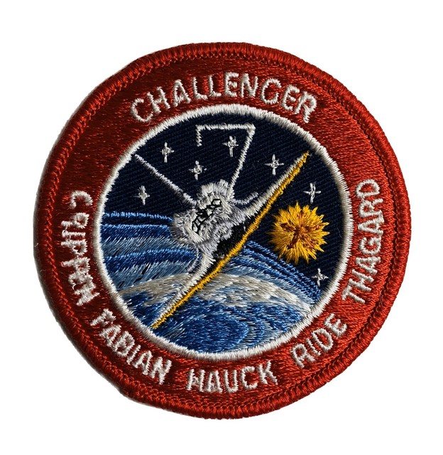 Vintage Patch - STS-7 NASA Shuttle Mission Flight Astronaut Crew Space Patch | eBay
