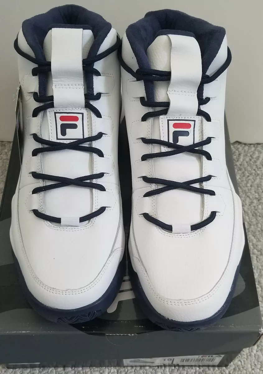 FILA 95 Primo GRANT HILL MENS SIZE 10 Sneaker White Navy Red Brand NEW in box