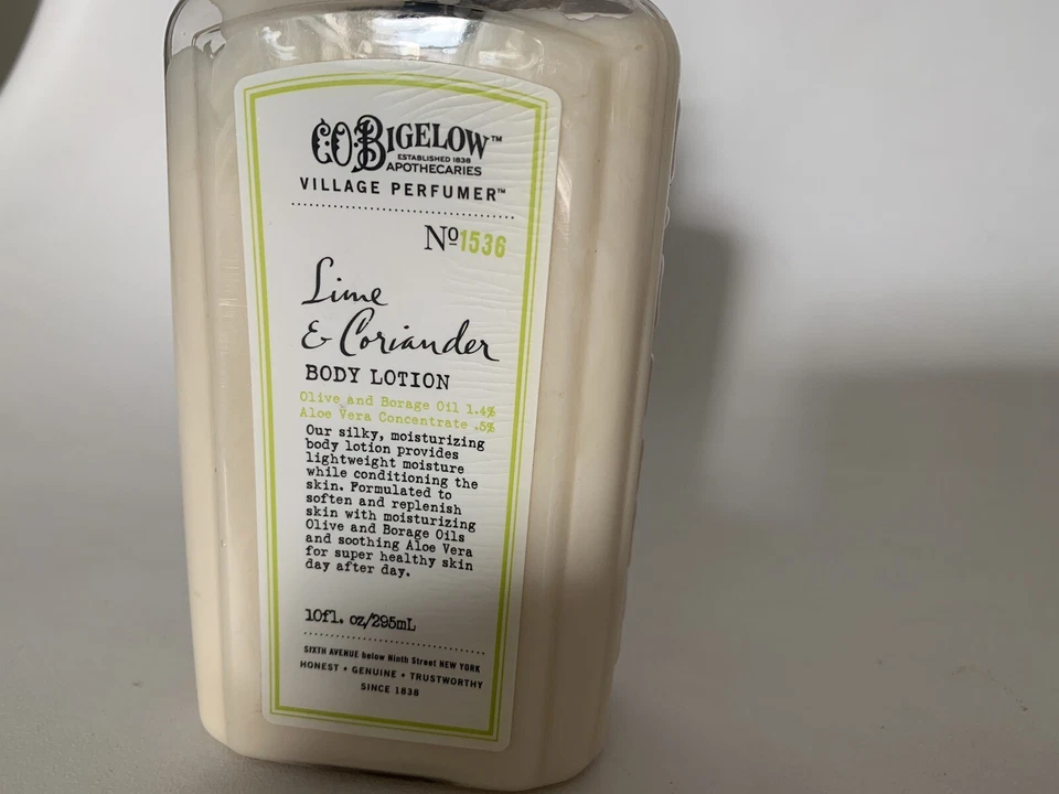 Bath & Body Works CO Bigelow Lime and Coriander Body Lotion 10 Oz - Image 2 of 4