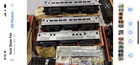 Postwar Lionel  BUDD CAR SET  FROM 1959 w/TRACK & PACKET 39-5 OB — photo 1