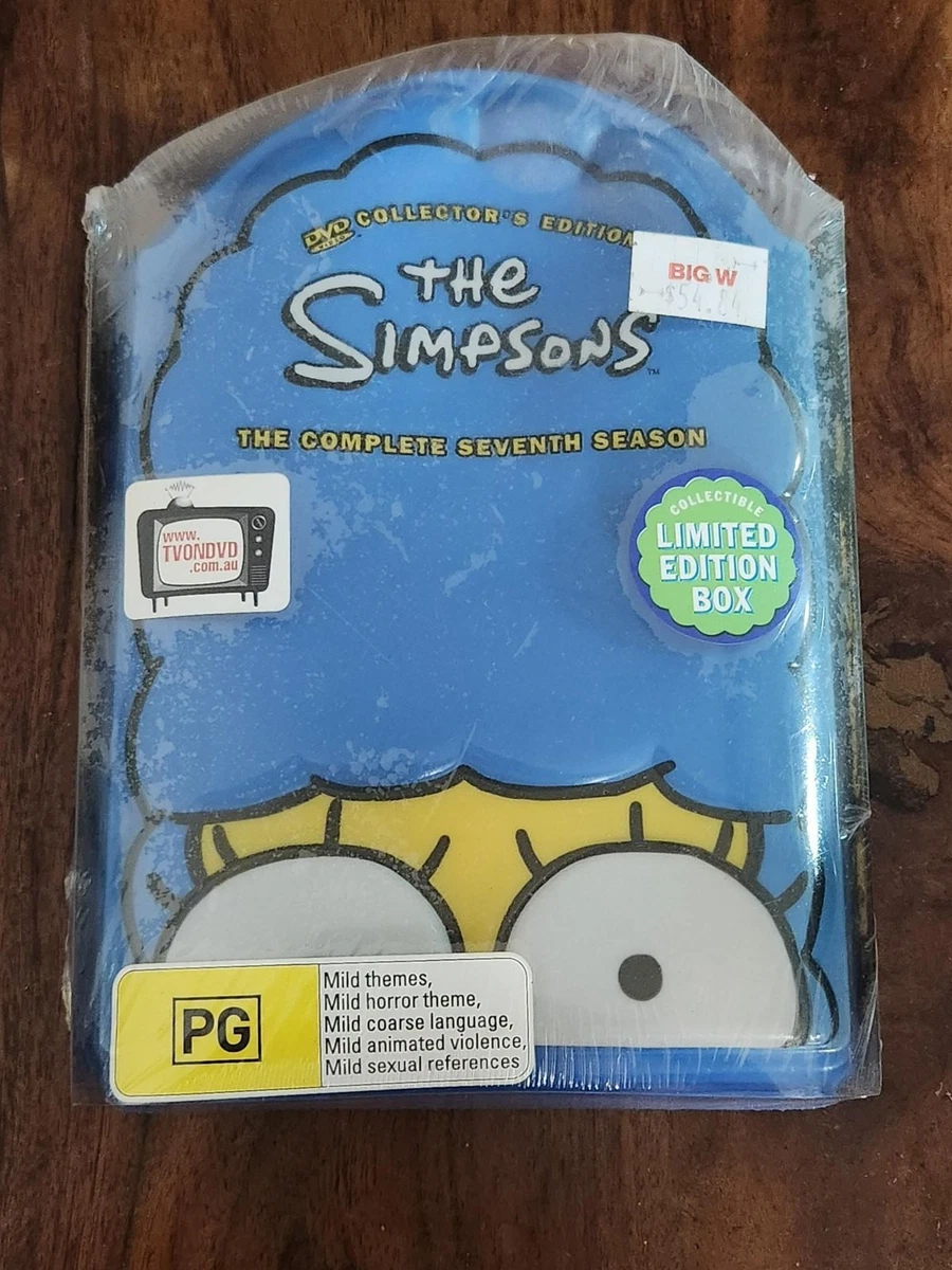 The Simpsons Complete Seventh Season 7 DVD Marge Head Box Region 4 New Sealed