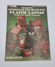 1982 Creative Christmas Projects for Plastic Canvas Leisure Arts Leaflet 218