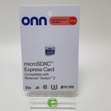 New onn microSDXC 256GB SD Card