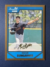 2007 Bowman Madison Bumgarner 1st Bowman Gold #BDPP61 