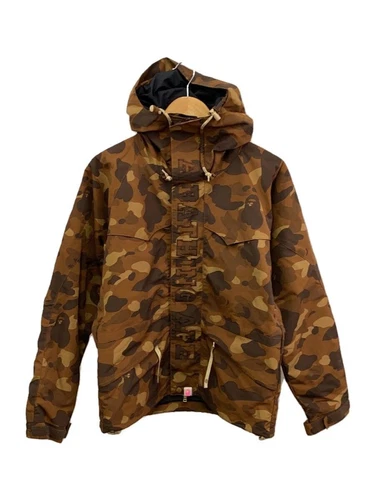 A BATHING APE (BAPE) Giacca parka montagna A BATHING APE marrone