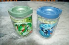 Vintage Lego Bionicle sets 8562 and 8564 with canisters - good condition