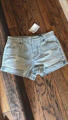 EVIDENT JEAN SHORTS Size 26. Women's Blue Denim