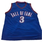 Allen Iverson Philadelphia 76ers Original Autographed Basketball Jersey