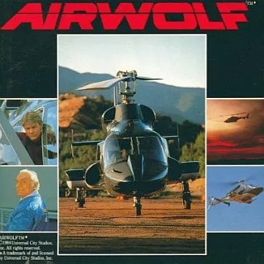 Anime CD Airwolf Knight Rider Supersonic Attack Helicopter