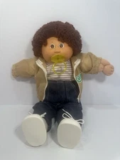 VTG 1985 Cabbage Patch Kids Boy; Brown Hair/Brown Eyes, with Paci; No Box, No BC