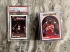 Michael Jordan PSA 9 + 40 Card NBA Rookie, Color, Vets HOF Lot Topps Prizm