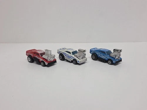 Matchbox Vintage 1972 Red Rider Cosmic Blues White Blue Diecast Metal Car Lot T3