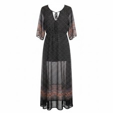 Urban Outfitters Ecote bohemian sheer maxi dress Women’s Small