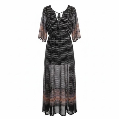 Urban Outfitters Ecote bohemian sheer maxi dress Women s Small