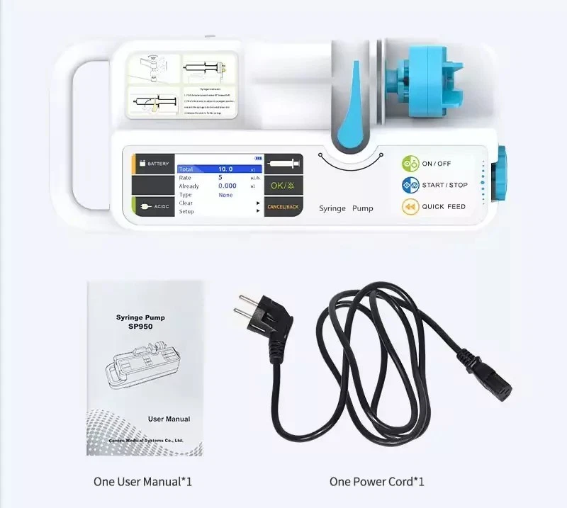 ICU Medical SP950VET Syringe Pump real-time parameters for animal use - Image 4 of 4