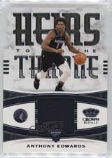 2020-21 Panini Crown Royale Heirs to the Throne Anthony Edwards #HT-EDW 0p6y