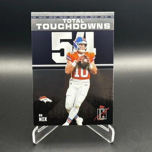 2025 Topps Signature Bo Nix Base (RAW)