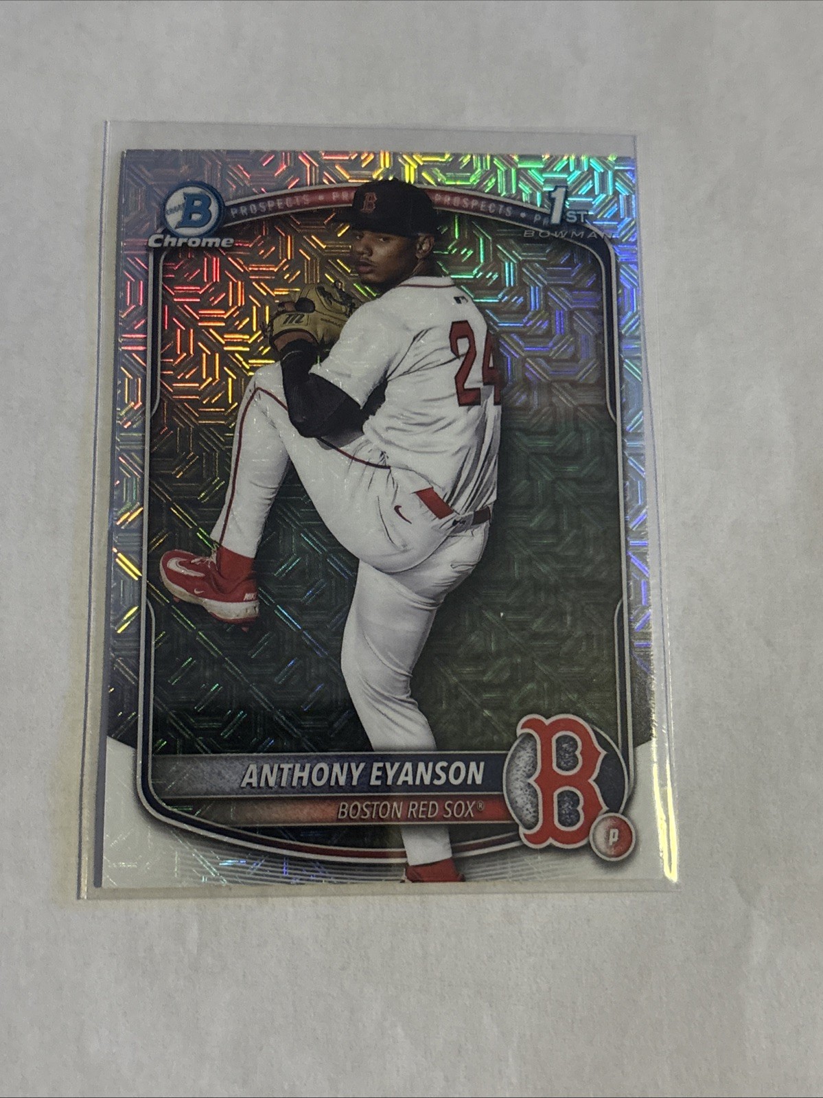 2025 Bowman Draft - Chrome Anthony Eyanson #BDC-116 Mojo Refractor (RC)