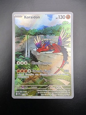 Pokémon Karte Koraidon Karmesin & Purpur Black Star Promo SVP 014 Deutsch