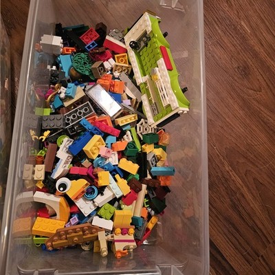 LEGO MISCS LOT PARTS 1.6 Pounds Variety Sizes Colors Shapes See Photos