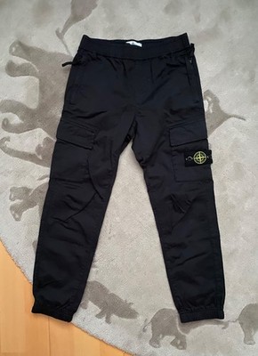 Stone Island Cargo Hose Gr. 8 / 128 in schwarz - ungetragen