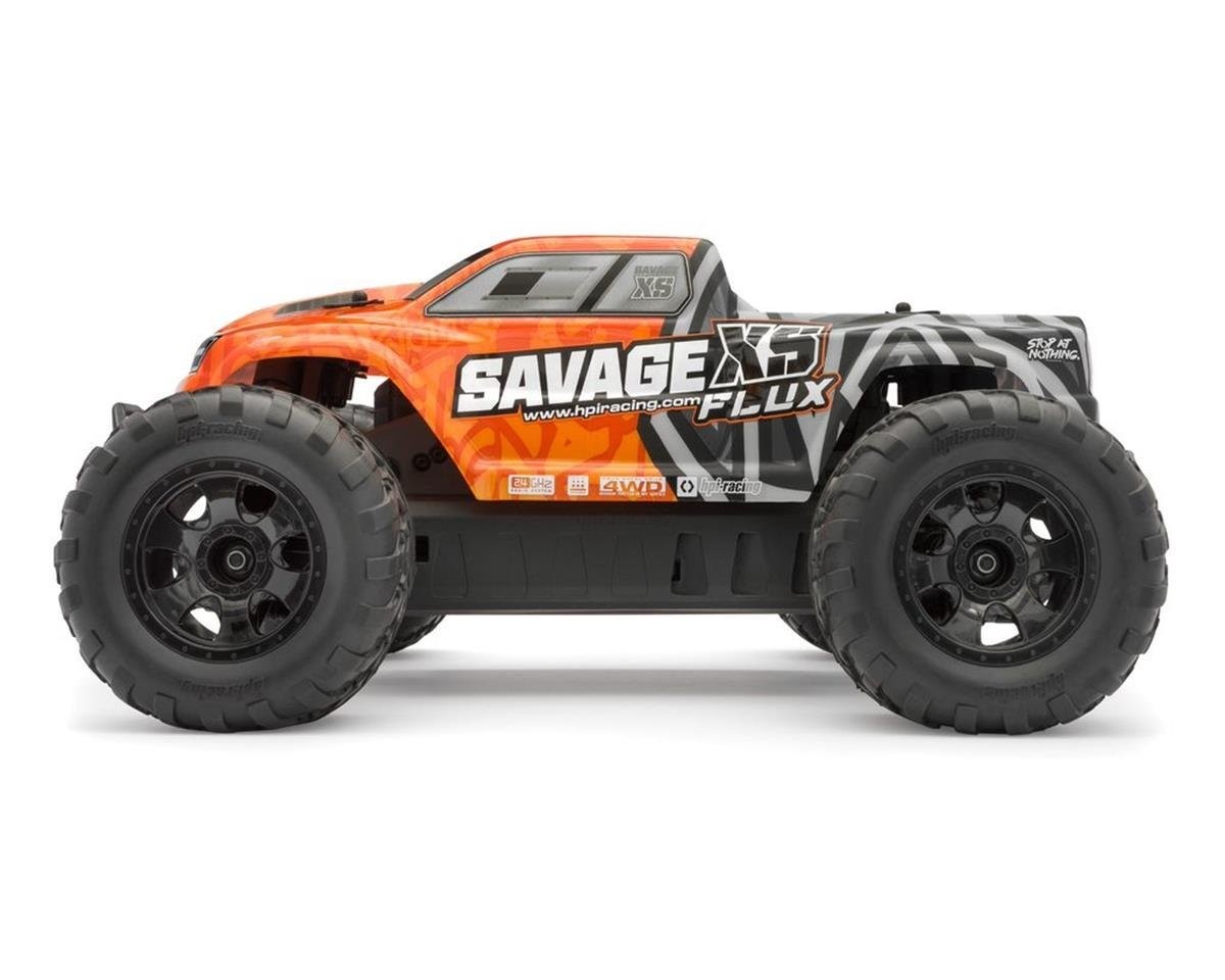 HPI Savage XS Flux HPI160325 with extra body battery & charger for