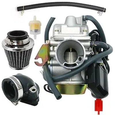 150cc Carburetor for Moped ATV Go Kart 150cc 4-Stroke Carburetor+Air Fuel Filter
