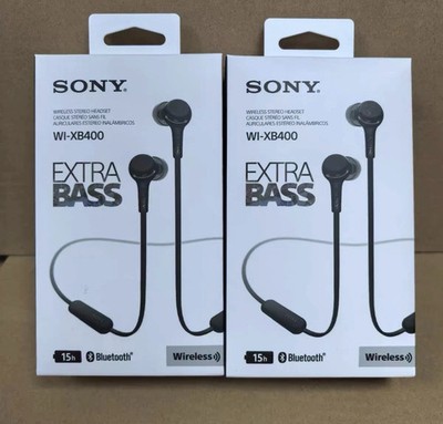 Sony WI-XB400 Wireless In-Ear Extra Bass Headphones With Mic for Phone Call