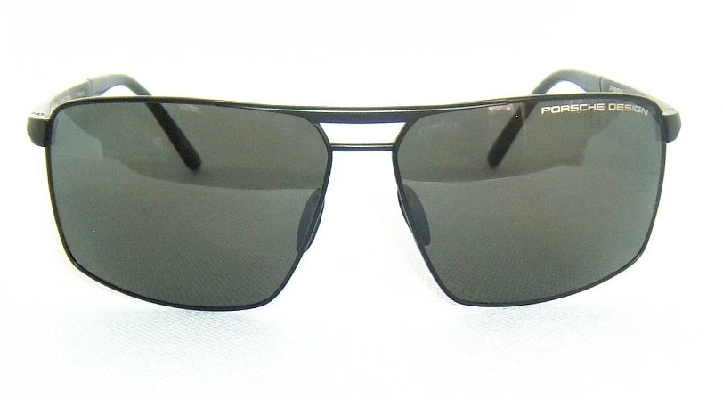 PORSCHE DESIGN P8918 A BLACK DARK GREY POLARIZED TITANIUM SUNGLASSES - 65mm L - Изображение 4 из 4