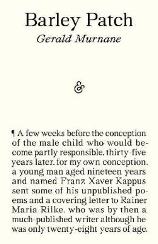 Gerald Murnane Barley Patch (Tascabile)