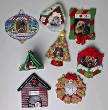 Dog Picture Frame Ornaments Pet Photo Keepsake Dog Lover Gift Pet Parent Holiday