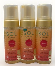 3 jergens sol deep water mousse 5oz ea