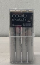 Copic Sketch. Too 12 Color Set WG Warm Gray W...
