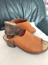 Damenclogs aus echtem Leder von Fly London Gr.37 (24cm)