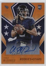 2020 Rookies & Stars Longevity Signatures Orange 47/99 Cole McDonald Auto 3hd