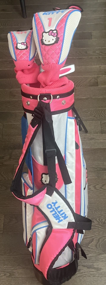 HELLO KITTY Youth Golf Club 5 Piece Set. Driver, 4H, 7 Iron, S Wedge Putter - Image 4 of 4