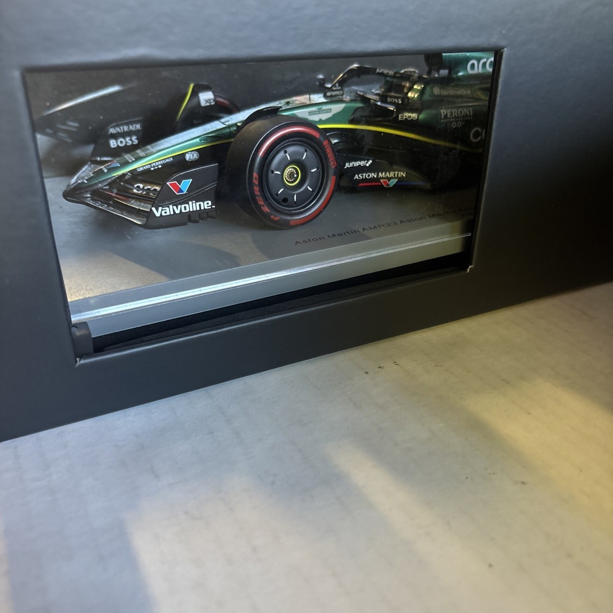 SPARK 1/18 Aston Martin AMR23 #14 Fernando Alonso 7th British GP