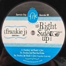 Frankie J – The Right Side Up EP - 2009 12" 33 & 45 rpm Vinyl Record SPAT016