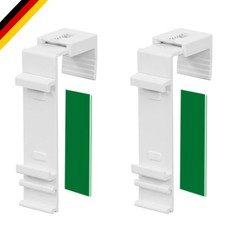 Klemmhalter Kunststoff Für Doppelrollo Bohrfrei Fixierung Zubehör