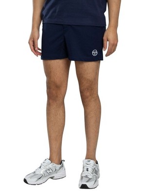 Sergio Tacchini Herren Time Tennis Shorts, Blau
