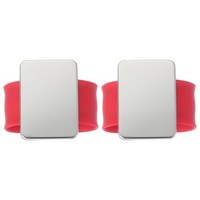 2 StüCk Magnetische Nadelkissen FüR Handgelenk Zum NäHen, Rot