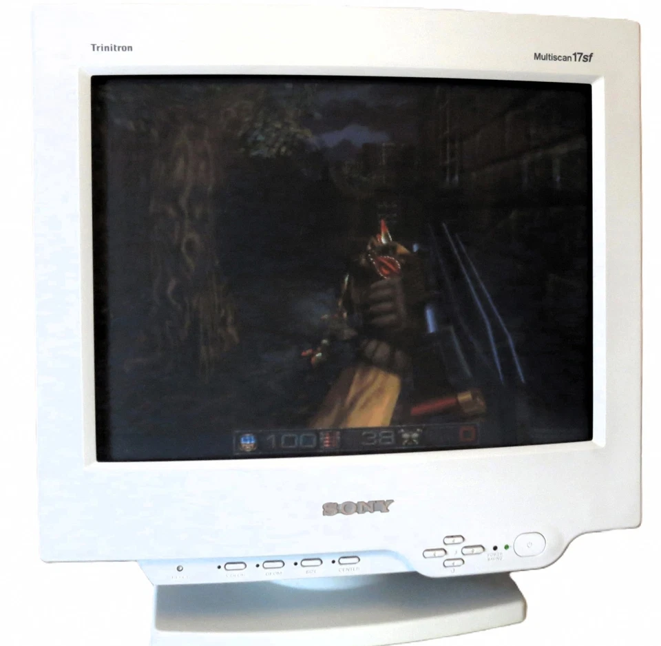 Sony Multiscan 17sf Trinitron Monitor CPD-17SF1/CRT/Retro - Bild 3 von 4